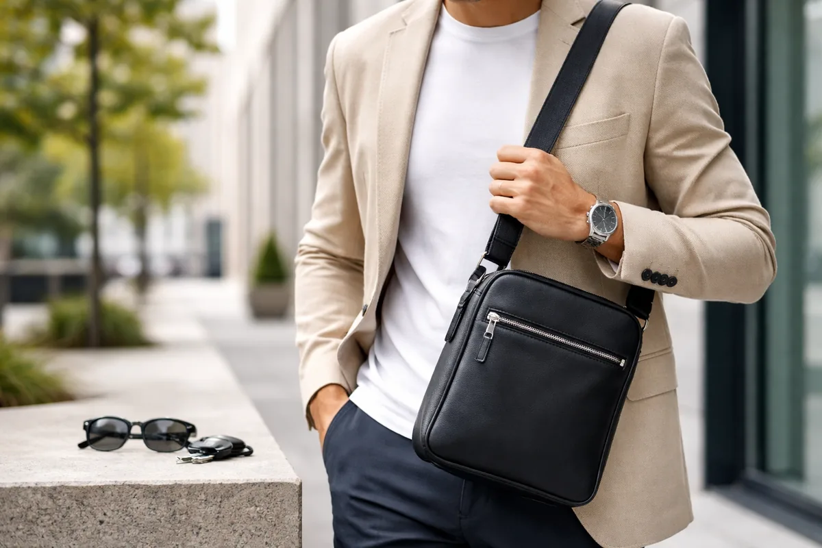 Choisir un accessoire tendance pour homme : la sacoche idéale
