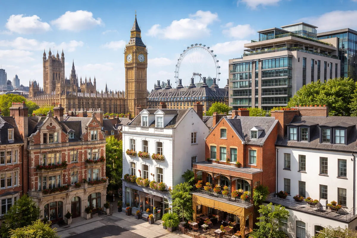 Les différents types d'hébergements à Londres pour tous les budgets