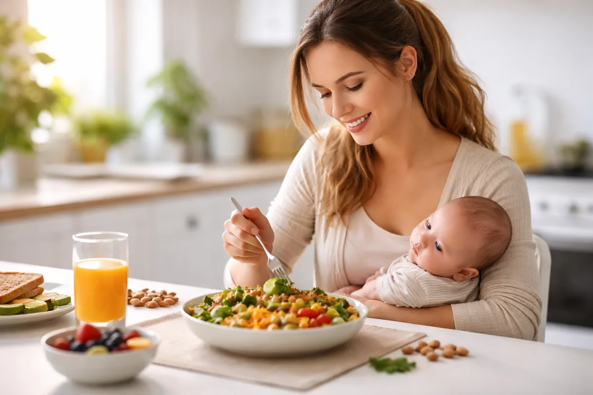 Comment l'alimentation influence-t-elle le bien-être des nouvelles mamans ?