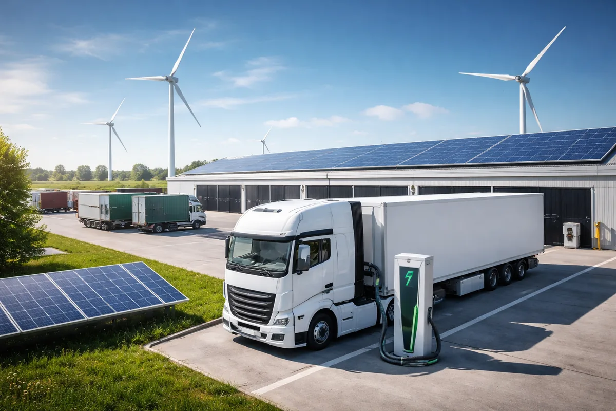 L'impact des énergies renouvelables sur la logistique moderne